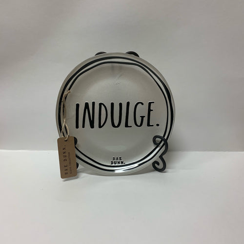 Rae Dunn 8.5” Plate - Indulge
