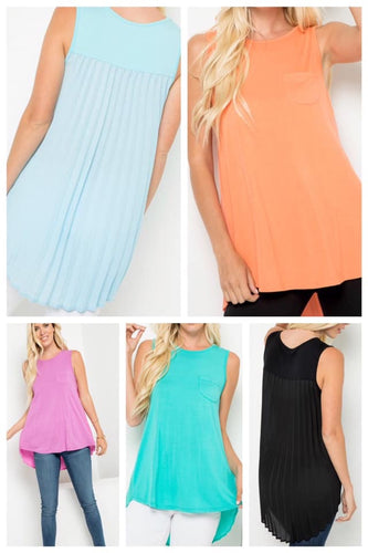 Tank with Sheer Back