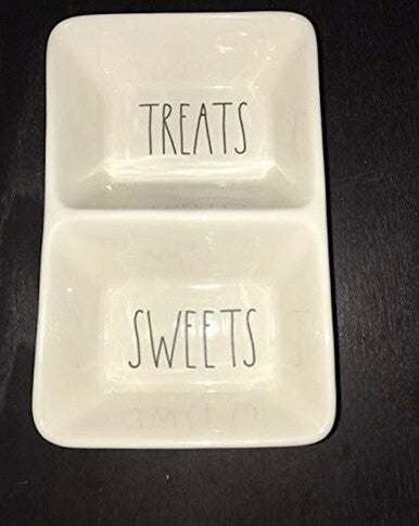 Rae Dunn Divided Dish 
