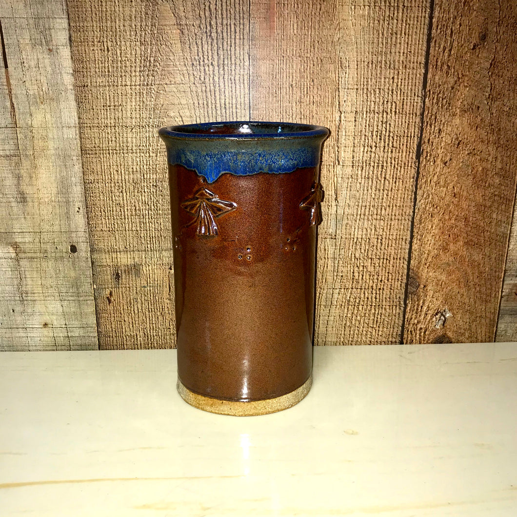 Handmade Vase with Angel Details