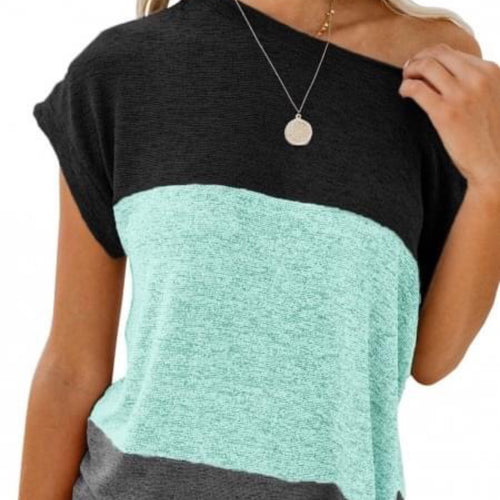 Teagan Color Block Tee