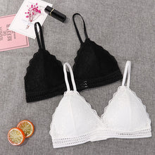 Load image into Gallery viewer, 1/2PCS French Style Bralette Seamless Deep V Lace Bra Wireless Thin Underwear Sexy Lingerie Soft Push Up Bras For Women Hot