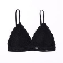 Load image into Gallery viewer, 1/2PCS French Style Bralette Seamless Deep V Lace Bra Wireless Thin Underwear Sexy Lingerie Soft Push Up Bras For Women Hot